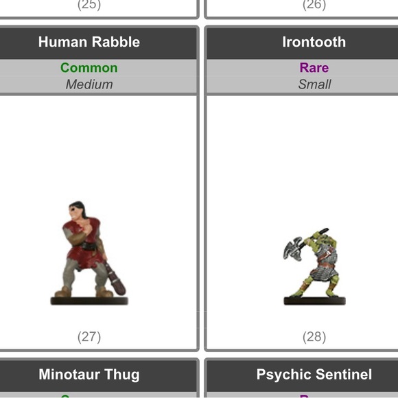 DnD Monster Minitures Manual Lengendary Evils REMORHAZ, RIMEFIRE GRIFFON+ 3 more - Picture 15 of 16